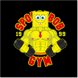 Spongebob Gym Posters and Art